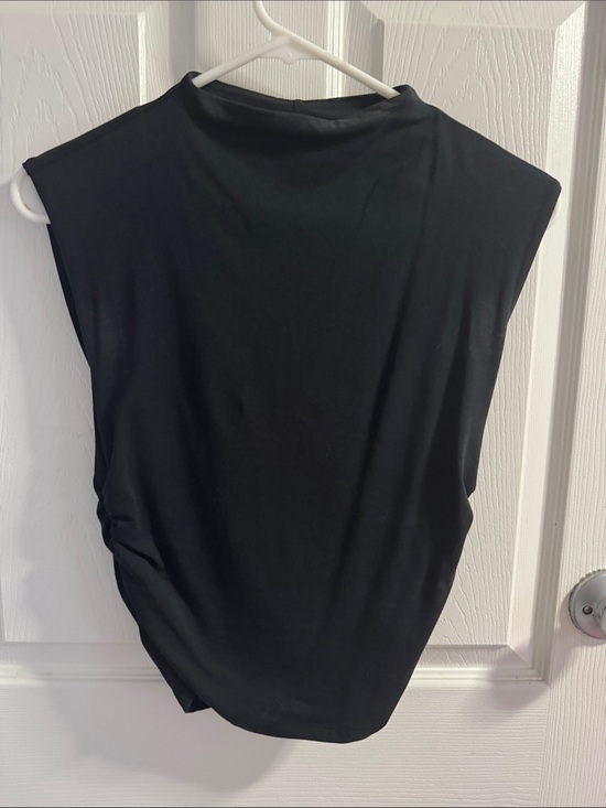 Abercrombie & Fitch Tops - Abercrombie & Fitch Black Sleeveless Mock Neck Top